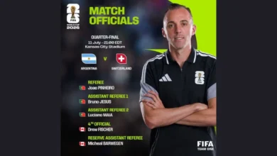 fifa confirma terna arbitral portuguesa para el argentina vs suiza