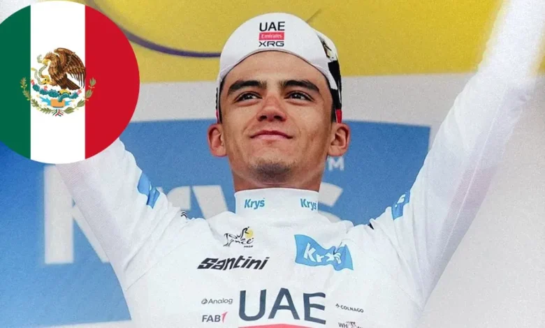 isaac del toro hace historia primer mexicano en el podio del tour de francia