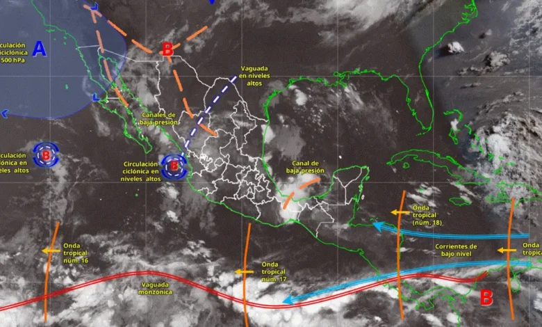 lluvias fuertes y calor de hasta 40°c marcarán el clima en campeche