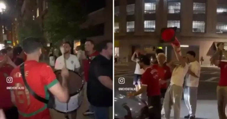 marruecos aplica la serenata mundialista a francia repiten escena que vivió méxico