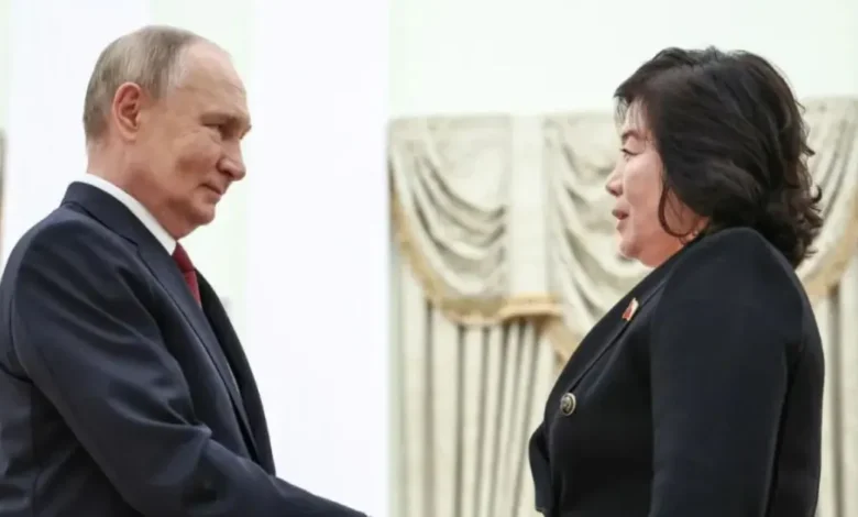 putin recibe nuevamente a canciller de corea del norte