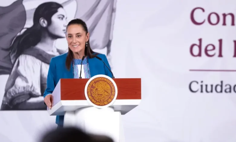sheinbaum destaca reducción de feminicidios y asegura que tener una mujer presidenta contribuye al cambio