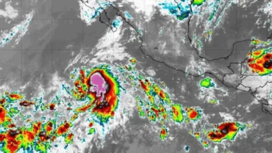 tormenta tropical elida avanza en el pacífico sin afectar a baja california sur