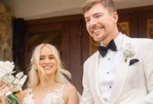 ¡mrbeast se casó! comparte las primeras imágenes de su boda con thea booysen