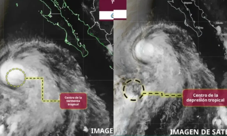 Se aleja tormenta tropical Iselle y depresión tropical Diez-E avanza (Fotos de Conagua)