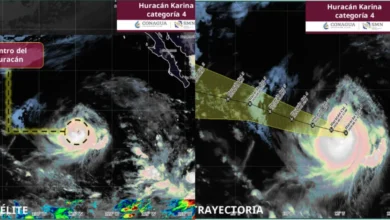 Huracán Karina se intensifica a categoría 4 ¿Tocará tierra esta semana? (Foto de Conagua)