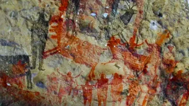 las pinturas rupestres de bcs que tienen miles de años