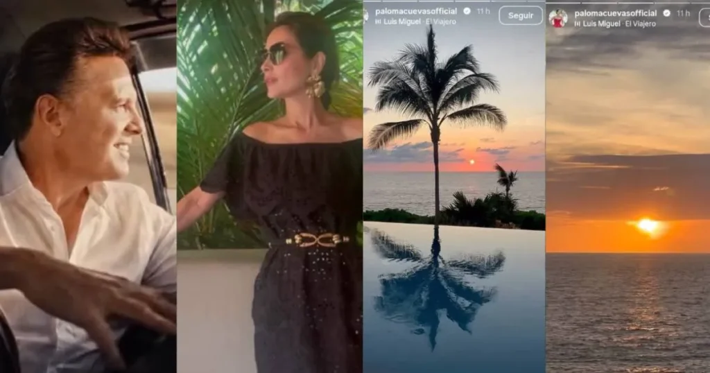Luis Miguel y Paloma Cuevas disfrutan de Los Cabos