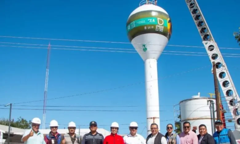 tanque de agua en la pasión alcanza 98% de avance