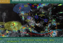 lluvias intensas y temperaturas superiores a 45 grados afectarán a méxico este viernes
