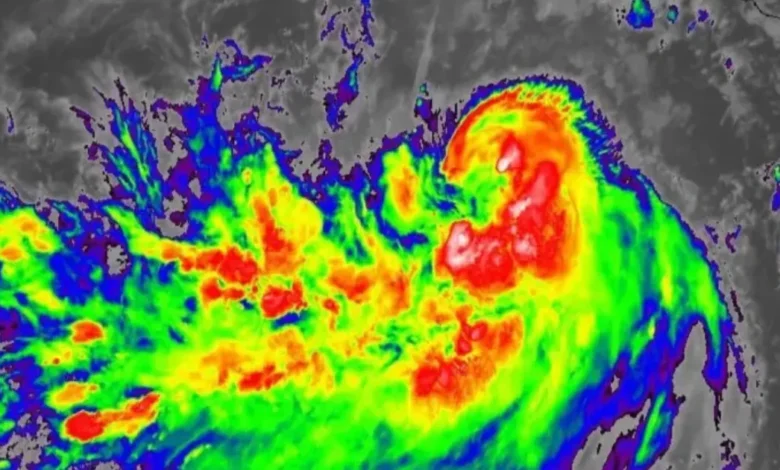rachel se intensifica y pasará cerca de baja california sur